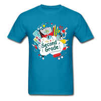 Second Grade T-Shirt - turquoise