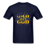 Let Go & Let God T-Shirt - navy