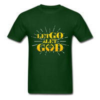 Let Go & Let God T-Shirt - forest green