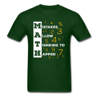 Math T-Shirt - forest green