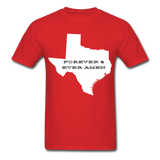 Texas Forever & Ever Amen T-Shirt - red