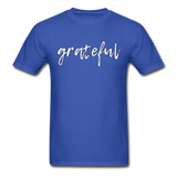 Grateful T-Shirt - royal blue