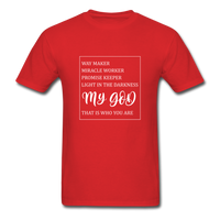 My God T-Shirt - red